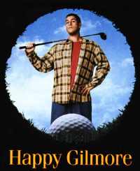 Happy Gilmore Movie Poster. - Poster for the movie Happy Gilmore, starring Adam Sandler.