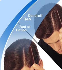 Dandruff - hairs preventing dandruff