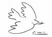 Bird - A bird flying with something in its beak.