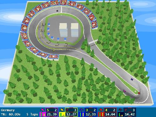 Generally screenshot - In game shot of the racing game GeneRally (freeware)