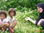 Me in the forest... - This is me and 'orang asli'