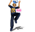 Dancing boy - Dancing with the ball