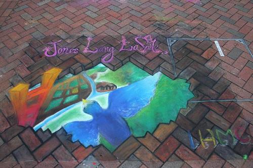 3d Amazing Street Arts, Drawings on Street with th - 3d Amazing Street Arts, Drawings on Street with the Colour Pencils