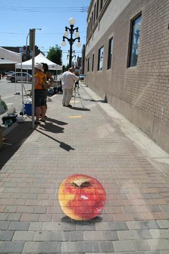 3d Amazing Street Arts, Drawings on Street with th - 3d Amazing Street Arts, Drawings on Street with the Colour Pencils