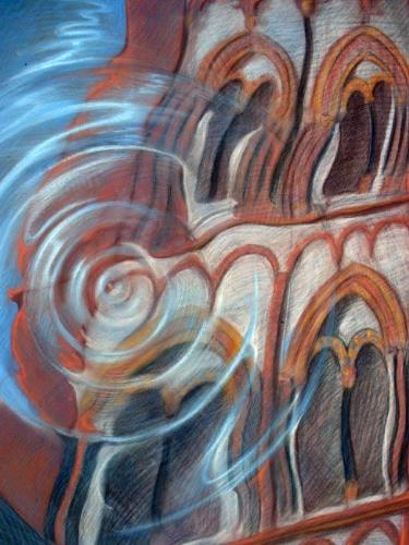 3d Amazing Street Arts, Drawings on Street with th - 3d Amazing Street Arts, Drawings on Street with the Colour Pencils