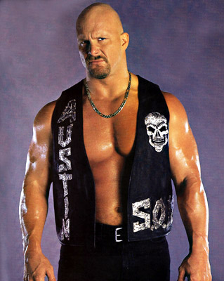 Stone Cold Steve Austin - He is called the Texas Rattle snake and he brought in the famous quotes 3:16  You will get a can of whoop a s when you mess with this guy.The number 1 rival of the chairman Vince MCMAhon.one of the most famous wrestlers till date even though he doesnt wrestle anymore.