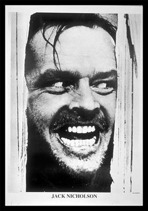 The Shining - Jack Nicholson in The Shining
