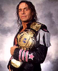 Bret'The Hitman'Hart - The best there was,The Best there is,The best there ever will be were the famous words of the hall of famer.Best know to be the leader of the Hart foundation and know for his rivalries with Shawn Michaels.