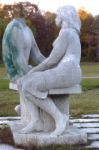 Opposite love - statue of love