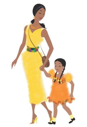 mom and child - Mommy's lesson mom and child - Mommy's lesson