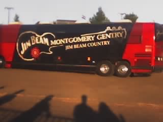 tour bus - montgomery gentry tour bus. i took this photo out side of one of their concerts that i attended. it was awsome!!