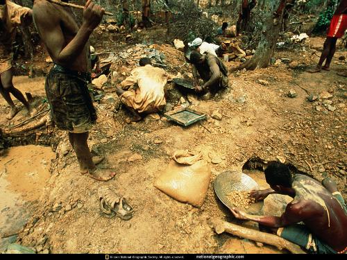 National geographic Wallpaper (A quest for gold) - National geographic Wallpaper (A quest for gold) working in Africa