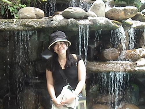 In dakak - me and the man made falls....heeheheh