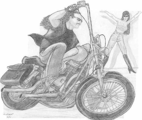 Harley Davidson - harley davidson i drew