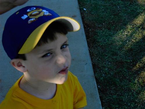 Youngest player - Not ready for the game