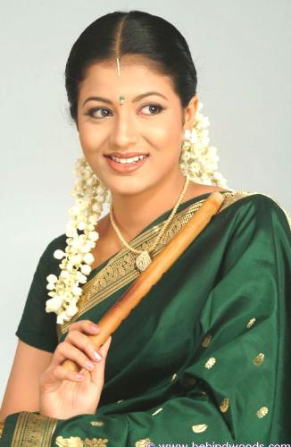 Sridevika - She is looking beautiful in saree