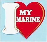 marine love - hearts and USMC