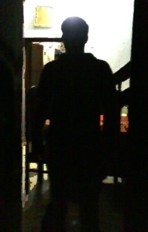 Who turned off the lights? - That would be me....u will think it as insane but i am searching my pen in the dark