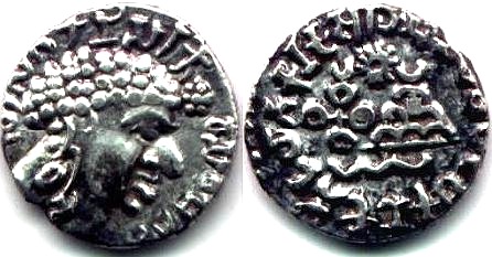 Ancient India Satwahana coin  - Ancient India Satwahana coin of silver,very rare and fine condition. These coins are mainly found in Maharastra,India
