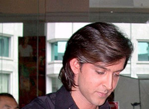 hrithick roshan Thinking - On the set of Krrish