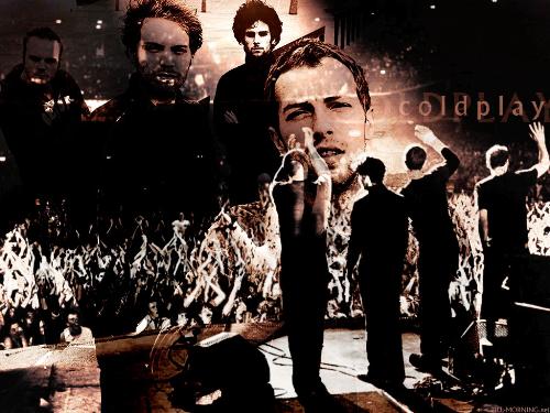 coldplay - Coldplay are an English rock band from London. Formed in 1998, Coldplay achieved worldwide fame with the release of their 2000 single, Yellow, followed by their acclaimed debut, Parachutes. They are one of very few current British acts to achieve major success in the U.S. The band are currently comprised of vocalist Chris Martin, guitarist Jonny Buckland, bassist Guy Berryman and drummer Will Champion.  Coldplay's early material was often compared to the likes of Jeff Buckley and Radiohead,[1] while also drawing comparisons to U2[2] Since the release of the band's debut album, Parachutes (2000), Coldplay have also drawn influence from other sources, including Echo and the Bunnymen[3] and George Harrison[4] on A Rush of Blood to the Head (2002) and Johnny Cash and Kraftwerk for X&Y (2005), the band's latest release.[5]  Coldplay have been active supporters of various social and political causes, such as Oxfam's Make Trade Fair campaign and Amnesty International. The group has also performed at various charity projects such as Band Aid 20, Live 8, and the Teenage Cancer Trust.[6]