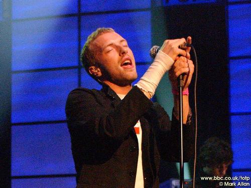 coldplay - Coldplay are an English rock band from London. Formed in 1998, Coldplay achieved worldwide fame with the release of their 2000 single, Yellow, followed by their acclaimed debut, Parachutes. They are one of very few current British acts to achieve major success in the U.S. The band are currently comprised of vocalist Chris Martin, guitarist Jonny Buckland, bassist Guy Berryman and drummer Will Champion.  Coldplay's early material was often compared to the likes of Jeff Buckley and Radiohead,[1] while also drawing comparisons to U2[2] Since the release of the band's debut album, Parachutes (2000), Coldplay have also drawn influence from other sources, including Echo and the Bunnymen[3] and George Harrison[4] on A Rush of Blood to the Head (2002) and Johnny Cash and Kraftwerk for X&Y (2005), the band's latest release.[5]  Coldplay have been active supporters of various social and political causes, such as Oxfam's Make Trade Fair campaign and Amnesty International. The group has also performed at various charity projects such as Band Aid 20, Live 8, and the Teenage Cancer Trust.[6]