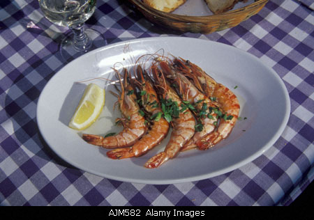 fresh fried shrimps  - One of my favorite dish