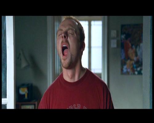 Makes me scream! - Screaming Simon Pegg, as he reads another stupid myLot posting!