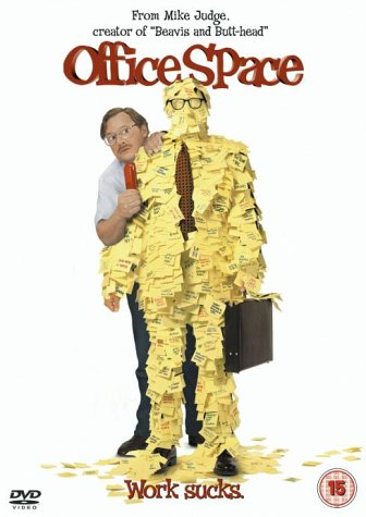 Office Space - The DVD cover for Office Space