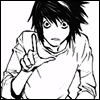 It's L again..!!! - Yes, yes it is. It's L .. from Death Note..? You know.. L .. right..?