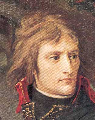 Napoleon Bonaparte - Baron Antoine Gros' 1976 portrait of Napoleon at the Bridge of the Arcole.