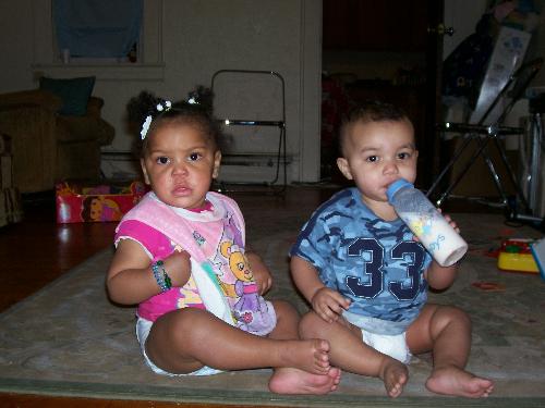 Young love - Junior and Autumn, future husband and wife