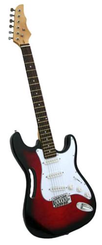 red guitar - Red electric guitar :)