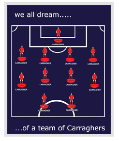 We all Dream of  Team of Carra -             Carra  Carra  Cara  Carra  Carra               Carra   Carra              Carra               Carra          Carra     Carra