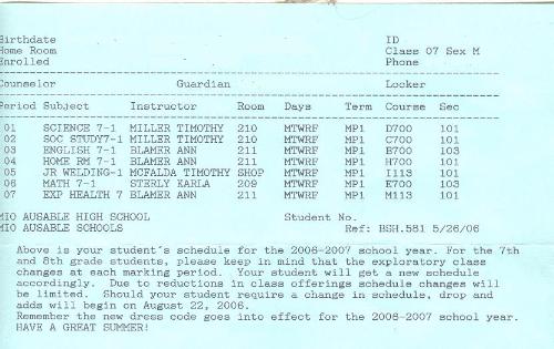 School Schedule - It's hard for children to succeed in school when they have ADHD.  