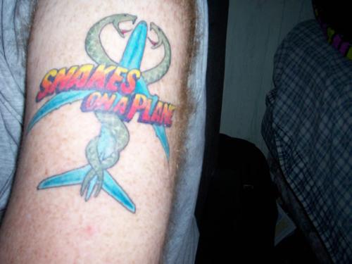 Snakes on a Plane - Tattoo of Snakes on a Plane
