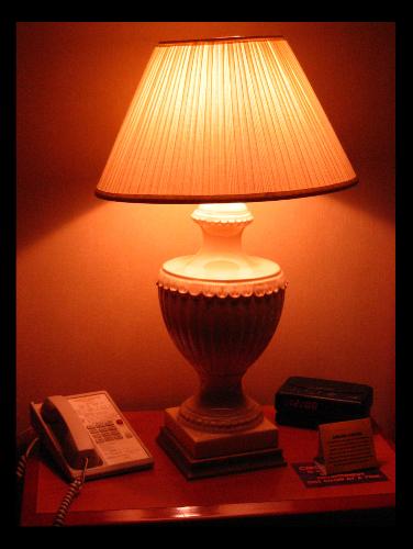 Lamp - Lamp setting a romantic mood