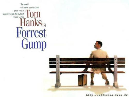 Forrest Gump - I really liked this movie because it showed me no matter how different a person is they can still be very bright and succeed as good as we can if not better than we can. Lots of laughs but also parts that are sad but overall a really good movie.