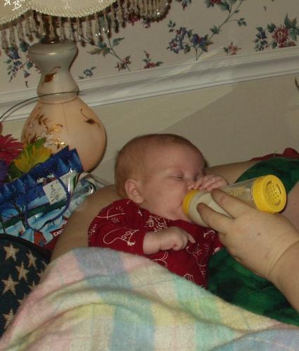 Baby cutie - This is a picture of my new grand-niece or niece in law.  It is my brother's grandchild by marriage.  I am not sure of the exact relation to me.  She's a cutie and her name is Shayla.