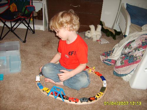 playing with cars - my son playing with cars - my son