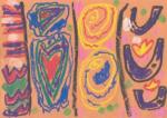 Samanthas abstract art - Samanthas attempt at art