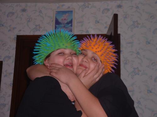awww my kids - they really DO love each other LOL