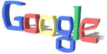 Google - Goolge logo (looks like 3d)