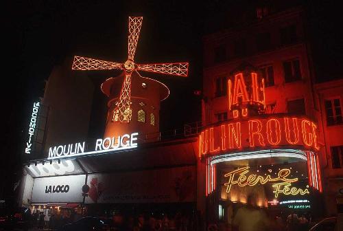 Moulin Rouge Paris - Moulin Rouge Paris, France. I just saw the movie.. I didn't realize that it was for real...