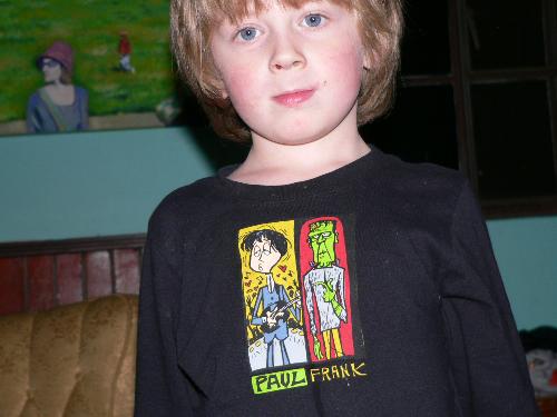Simon is always happy to pose - This is my second born son, Simon. He is 6 years old and is Kindergarten at a Spanish Immersion School. He likes playing on the Game Cube and the computer. He loves Cartoon Network, Arthur, Spiderman and Star Wars Lego 2.