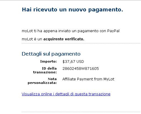mylot - mylot last payment