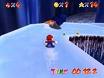 Another Scene - Here is another scene from Super Mario 64 where he is sliding down the ice. This is one of my favorite parts of the game.