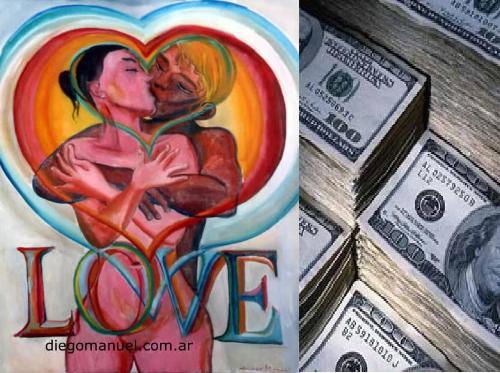 love-money -  love vs. money 