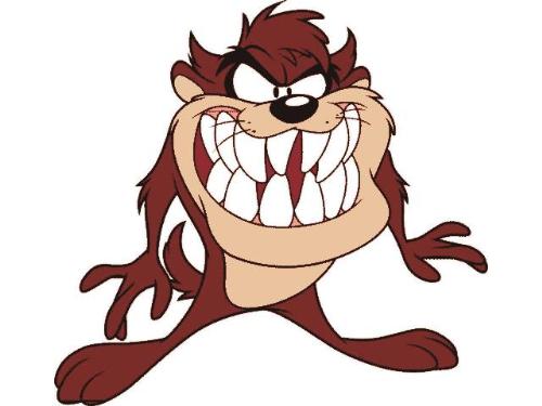 Tazmanian Devil - my TRUE cartoon twin!