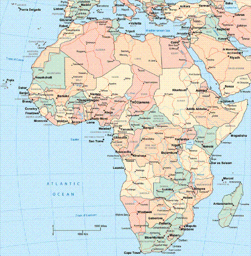 Africa - Map